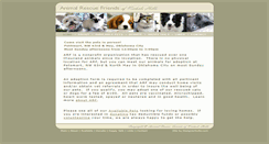 Desktop Screenshot of animalrescuefriends.com